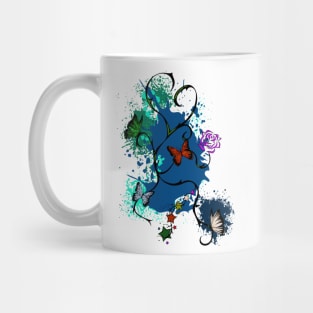 Butterfly (flowers) Mug